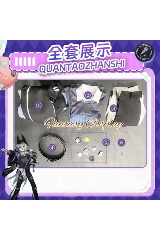 Identity V Night Watch Concert Vocal Cosplay Costume